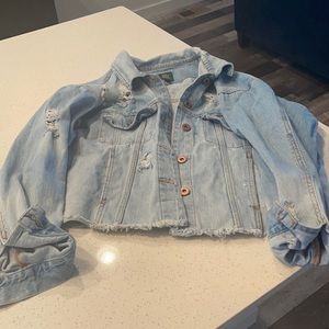 Cropped Wild Fable Jean Jacket XL